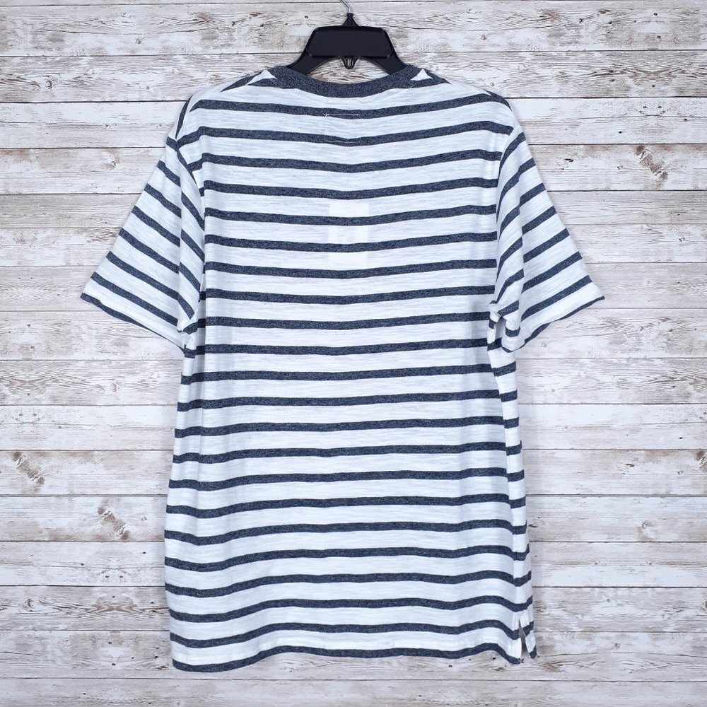PX Mens Shirt XL Short Sleeved Tee Striped 3A - Picture 4 of 4